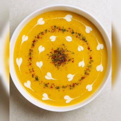 طرز تهیه سوپ کدو حلوایی