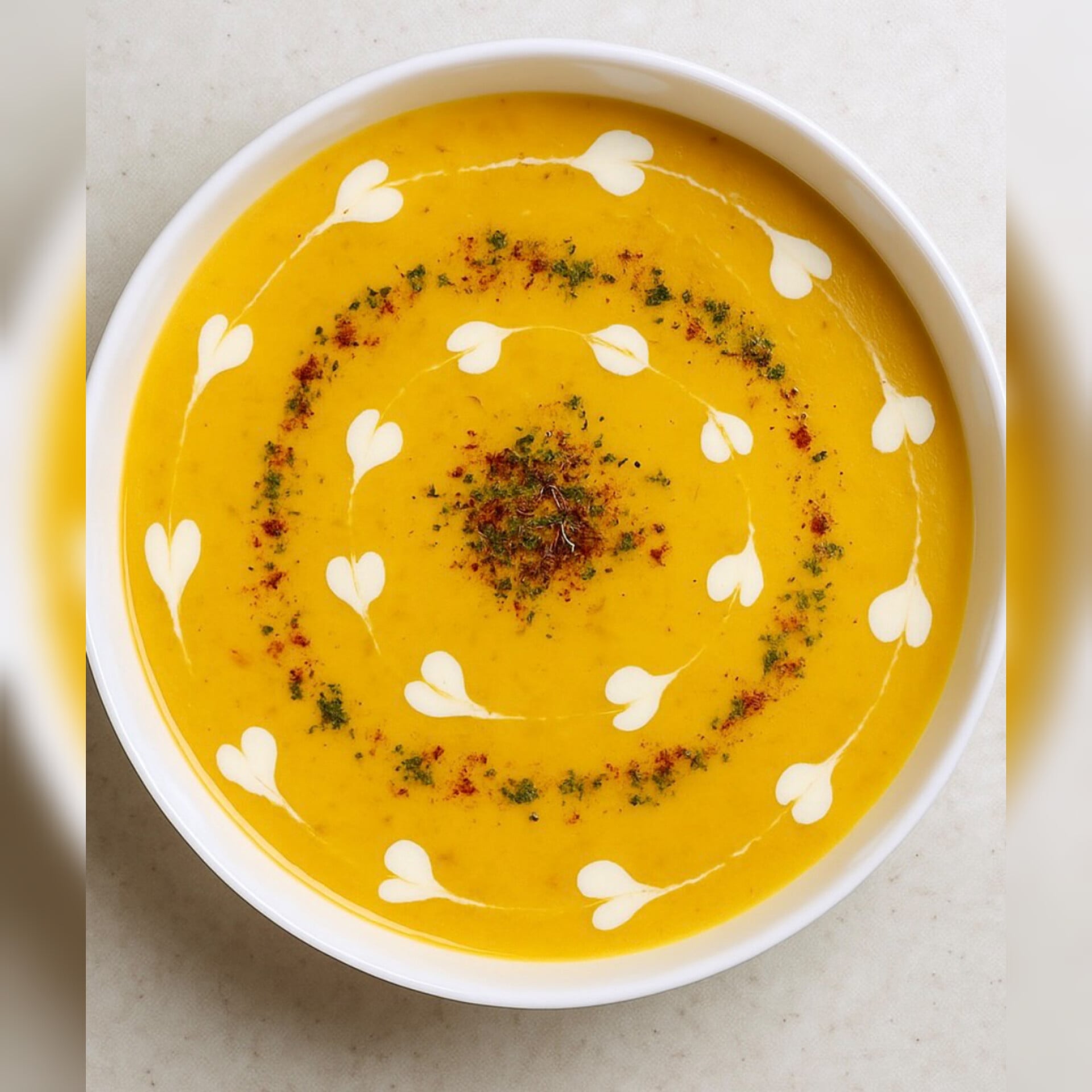 طرز تهیه سوپ کدو حلوایی